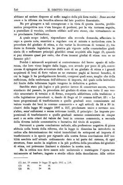 Il diritto finanziario rivista quindicinale di dottrina e giurisprudenza in materia d'imposte dirette e tasse sugli affari