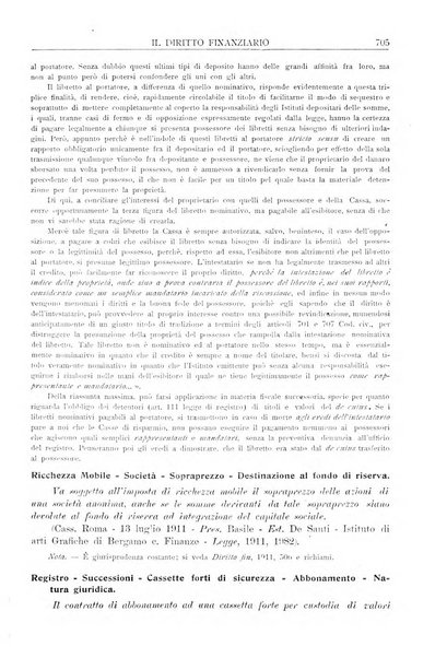 Il diritto finanziario rivista quindicinale di dottrina e giurisprudenza in materia d'imposte dirette e tasse sugli affari