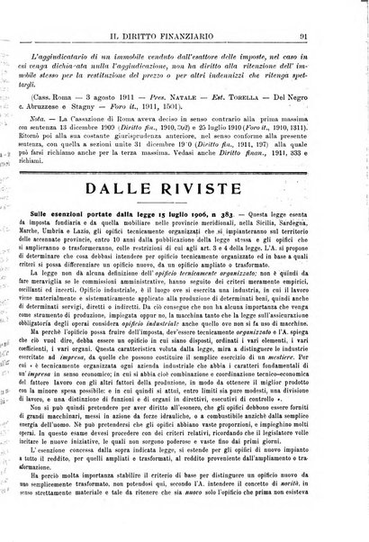 Il diritto finanziario rivista quindicinale di dottrina e giurisprudenza in materia d'imposte dirette e tasse sugli affari