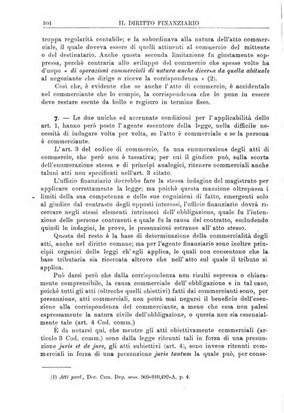 Il diritto finanziario rivista quindicinale di dottrina e giurisprudenza in materia d'imposte dirette e tasse sugli affari