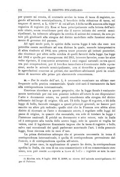 Il diritto finanziario rivista quindicinale di dottrina e giurisprudenza in materia d'imposte dirette e tasse sugli affari