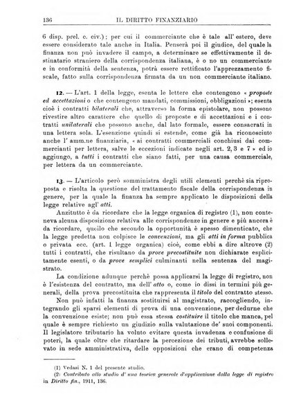 Il diritto finanziario rivista quindicinale di dottrina e giurisprudenza in materia d'imposte dirette e tasse sugli affari