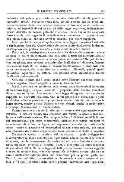 Il diritto finanziario rivista quindicinale di dottrina e giurisprudenza in materia d'imposte dirette e tasse sugli affari