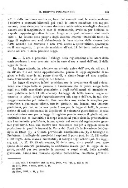 Il diritto finanziario rivista quindicinale di dottrina e giurisprudenza in materia d'imposte dirette e tasse sugli affari