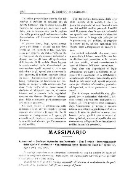 Il diritto finanziario rivista quindicinale di dottrina e giurisprudenza in materia d'imposte dirette e tasse sugli affari