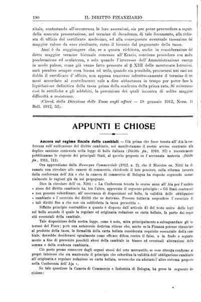 Il diritto finanziario rivista quindicinale di dottrina e giurisprudenza in materia d'imposte dirette e tasse sugli affari