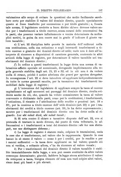 Il diritto finanziario rivista quindicinale di dottrina e giurisprudenza in materia d'imposte dirette e tasse sugli affari