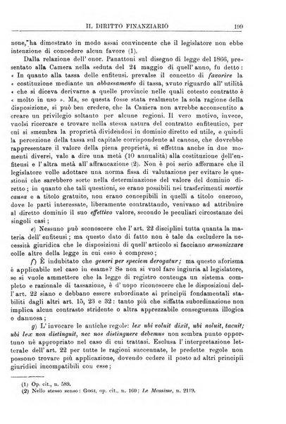 Il diritto finanziario rivista quindicinale di dottrina e giurisprudenza in materia d'imposte dirette e tasse sugli affari