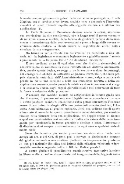 Il diritto finanziario rivista quindicinale di dottrina e giurisprudenza in materia d'imposte dirette e tasse sugli affari