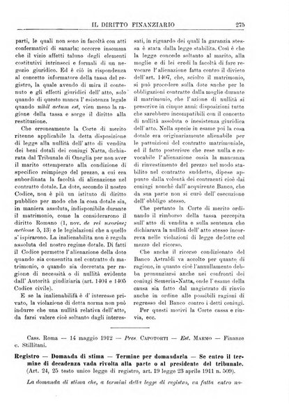 Il diritto finanziario rivista quindicinale di dottrina e giurisprudenza in materia d'imposte dirette e tasse sugli affari