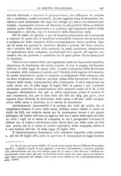 Il diritto finanziario rivista quindicinale di dottrina e giurisprudenza in materia d'imposte dirette e tasse sugli affari