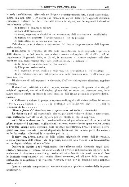 Il diritto finanziario rivista quindicinale di dottrina e giurisprudenza in materia d'imposte dirette e tasse sugli affari