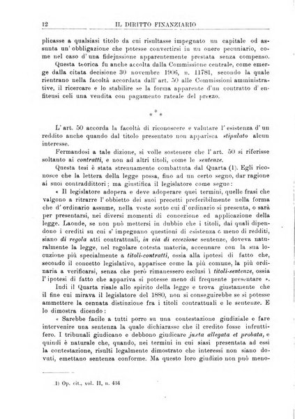 Il diritto finanziario rivista quindicinale di dottrina e giurisprudenza in materia d'imposte dirette e tasse sugli affari