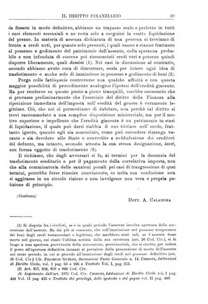 Il diritto finanziario rivista quindicinale di dottrina e giurisprudenza in materia d'imposte dirette e tasse sugli affari