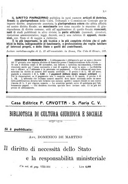 Il diritto finanziario rivista quindicinale di dottrina e giurisprudenza in materia d'imposte dirette e tasse sugli affari