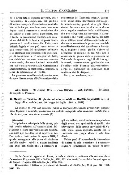 Il diritto finanziario rivista quindicinale di dottrina e giurisprudenza in materia d'imposte dirette e tasse sugli affari