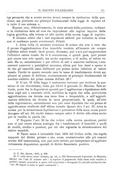 Il diritto finanziario rivista quindicinale di dottrina e giurisprudenza in materia d'imposte dirette e tasse sugli affari