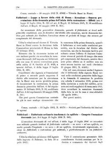 Il diritto finanziario rivista quindicinale di dottrina e giurisprudenza in materia d'imposte dirette e tasse sugli affari