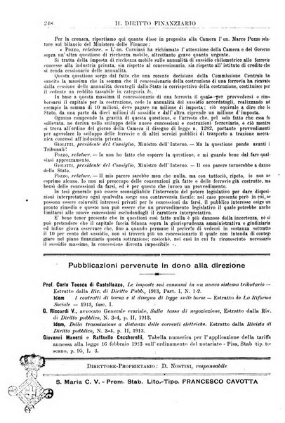 Il diritto finanziario rivista quindicinale di dottrina e giurisprudenza in materia d'imposte dirette e tasse sugli affari