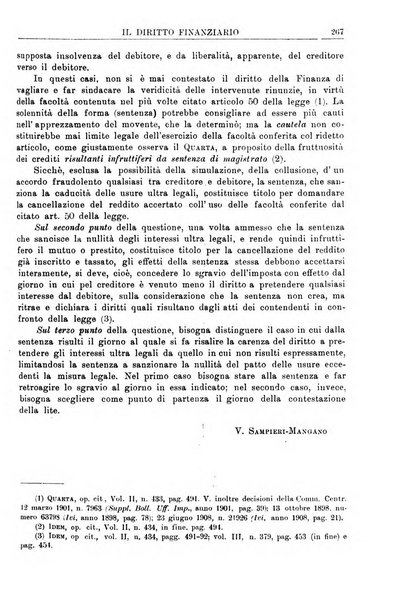 Il diritto finanziario rivista quindicinale di dottrina e giurisprudenza in materia d'imposte dirette e tasse sugli affari