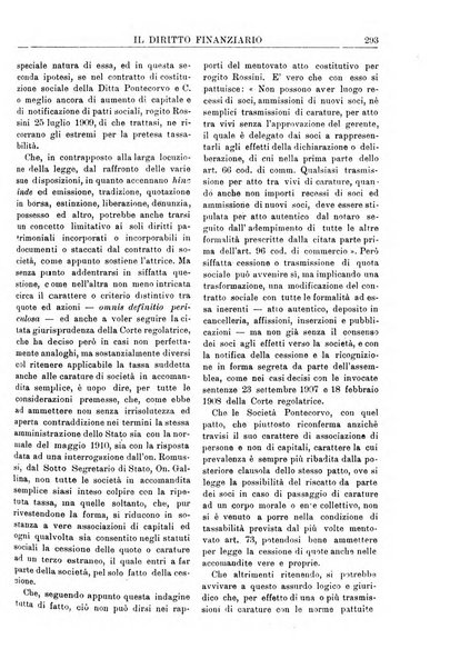 Il diritto finanziario rivista quindicinale di dottrina e giurisprudenza in materia d'imposte dirette e tasse sugli affari