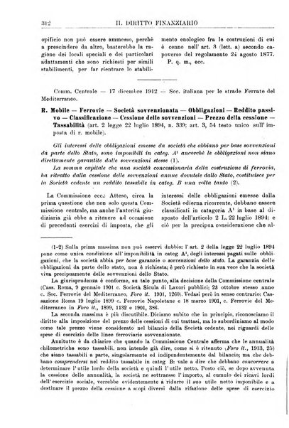 Il diritto finanziario rivista quindicinale di dottrina e giurisprudenza in materia d'imposte dirette e tasse sugli affari