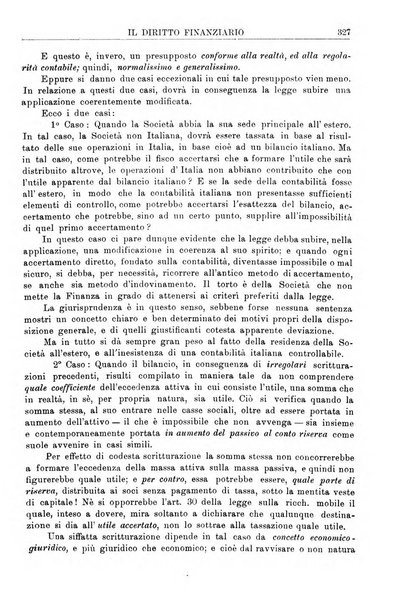 Il diritto finanziario rivista quindicinale di dottrina e giurisprudenza in materia d'imposte dirette e tasse sugli affari