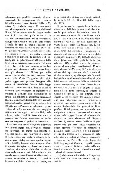 Il diritto finanziario rivista quindicinale di dottrina e giurisprudenza in materia d'imposte dirette e tasse sugli affari