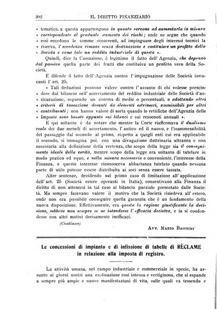 Il diritto finanziario rivista quindicinale di dottrina e giurisprudenza in materia d'imposte dirette e tasse sugli affari