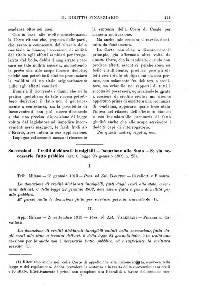 Il diritto finanziario rivista quindicinale di dottrina e giurisprudenza in materia d'imposte dirette e tasse sugli affari