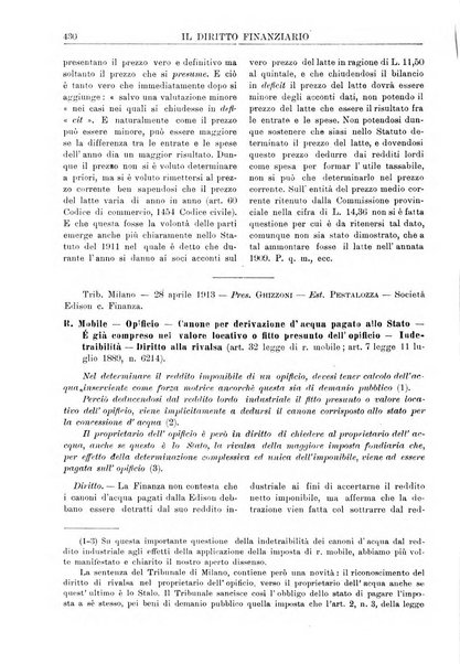 Il diritto finanziario rivista quindicinale di dottrina e giurisprudenza in materia d'imposte dirette e tasse sugli affari