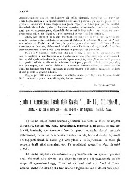 Il diritto finanziario rivista quindicinale di dottrina e giurisprudenza in materia d'imposte dirette e tasse sugli affari