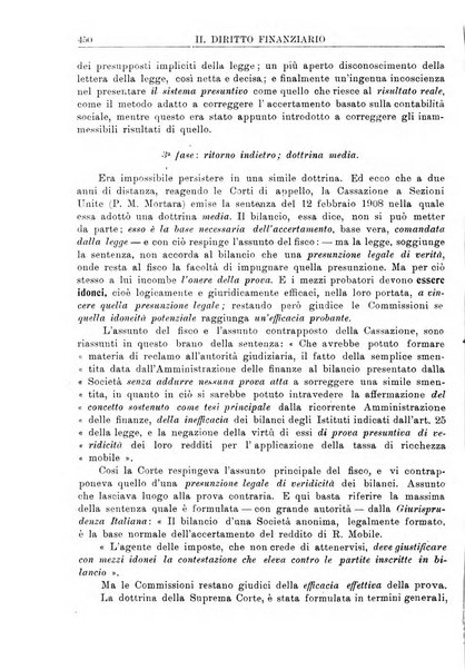 Il diritto finanziario rivista quindicinale di dottrina e giurisprudenza in materia d'imposte dirette e tasse sugli affari