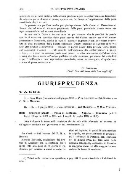 Il diritto finanziario rivista quindicinale di dottrina e giurisprudenza in materia d'imposte dirette e tasse sugli affari