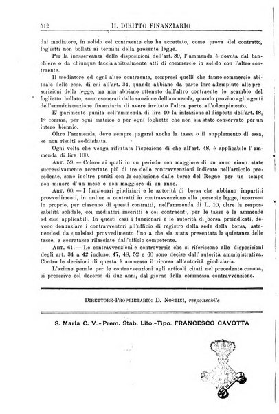 Il diritto finanziario rivista quindicinale di dottrina e giurisprudenza in materia d'imposte dirette e tasse sugli affari