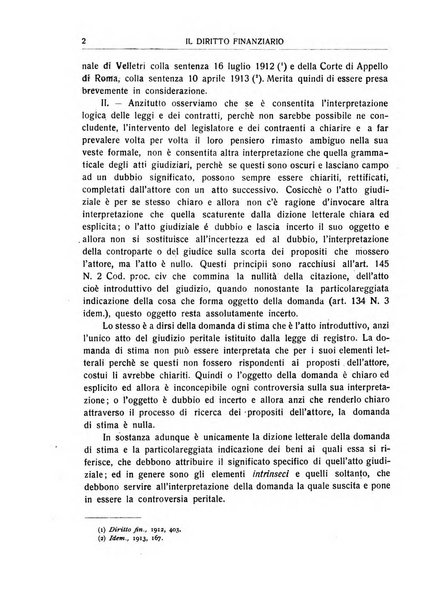 Il diritto finanziario rivista quindicinale di dottrina e giurisprudenza in materia d'imposte dirette e tasse sugli affari