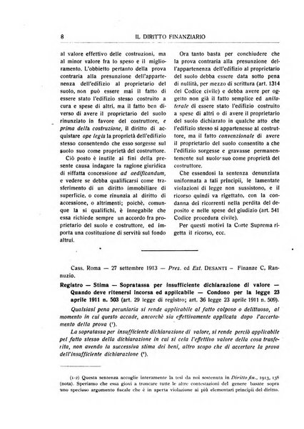 Il diritto finanziario rivista quindicinale di dottrina e giurisprudenza in materia d'imposte dirette e tasse sugli affari