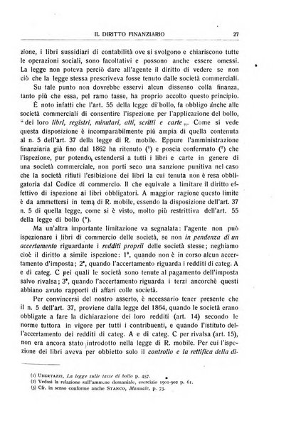 Il diritto finanziario rivista quindicinale di dottrina e giurisprudenza in materia d'imposte dirette e tasse sugli affari