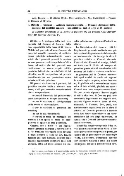 Il diritto finanziario rivista quindicinale di dottrina e giurisprudenza in materia d'imposte dirette e tasse sugli affari