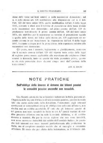 Il diritto finanziario rivista quindicinale di dottrina e giurisprudenza in materia d'imposte dirette e tasse sugli affari