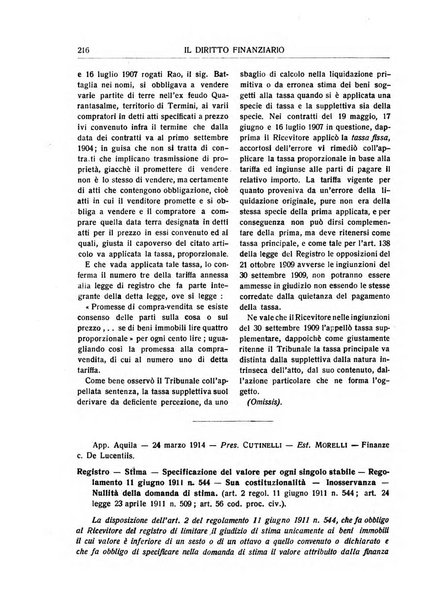 Il diritto finanziario rivista quindicinale di dottrina e giurisprudenza in materia d'imposte dirette e tasse sugli affari