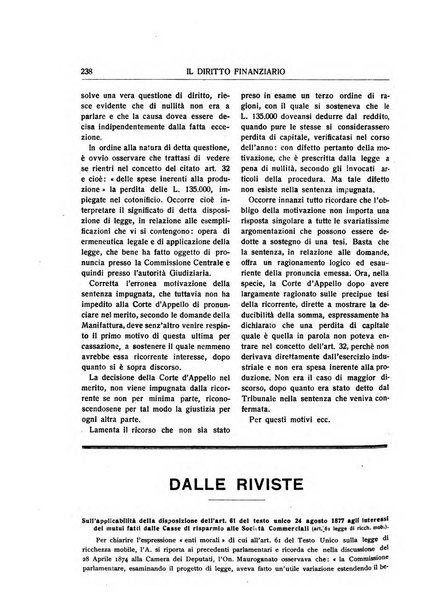 Il diritto finanziario rivista quindicinale di dottrina e giurisprudenza in materia d'imposte dirette e tasse sugli affari