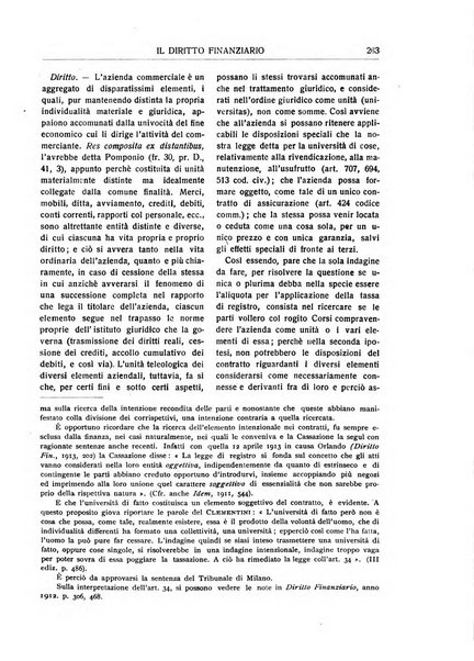 Il diritto finanziario rivista quindicinale di dottrina e giurisprudenza in materia d'imposte dirette e tasse sugli affari