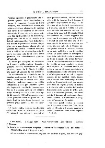 Il diritto finanziario rivista quindicinale di dottrina e giurisprudenza in materia d'imposte dirette e tasse sugli affari