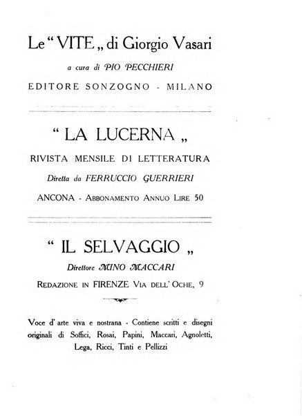 Il Vasari rivista d'arte e di studi vasariani