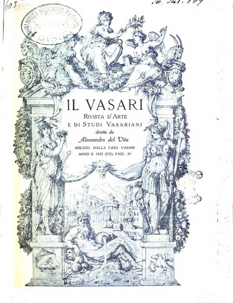 Il Vasari rivista d'arte e di studi vasariani