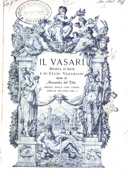 Il Vasari rivista d'arte e di studi vasariani