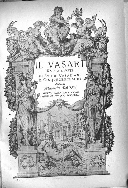 Il Vasari rivista d'arte e di studi vasariani