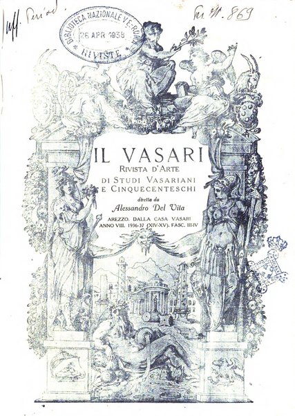 Il Vasari rivista d'arte e di studi vasariani