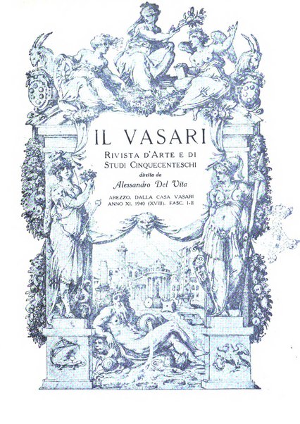 Il Vasari rivista d'arte e di studi vasariani